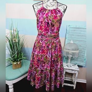 Nine & CO Multicolor Midi Dress